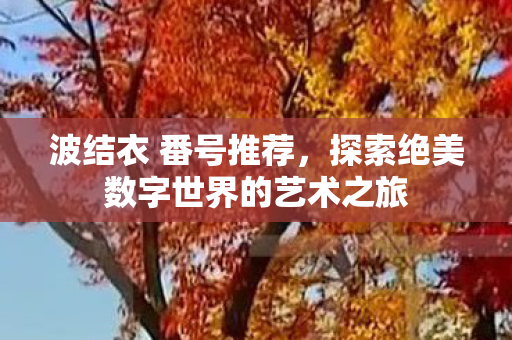 波结衣 番号推荐,探索绝美数字世界的艺术之旅 波结衣 番号推荐,探索绝美数字世界的艺术之旅