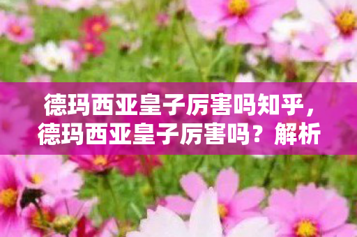 德玛西亚皇子厉害吗知乎,德玛西亚皇子厉害吗?解析其游戏实力与战略价值 德玛西亚皇子厉害吗知乎,德玛西亚皇子厉害吗?解析其游戏实力与战略价值