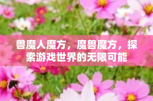 兽魔人魔方,魔兽魔方,探索游戏世界的无限可能 兽魔人魔方,魔兽魔方,探索游戏世界的无限可能