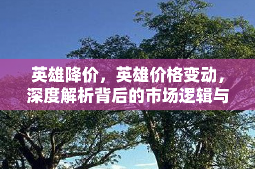 英雄降价，英雄价格变动，深度解析背后的市场逻辑与玩家反响