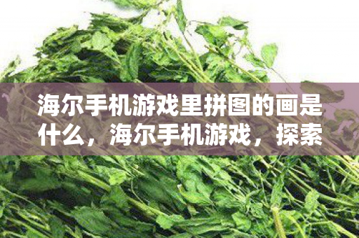 海尔手机游戏里拼图的画是什么，海尔手机游戏，探索智能娱乐新境界