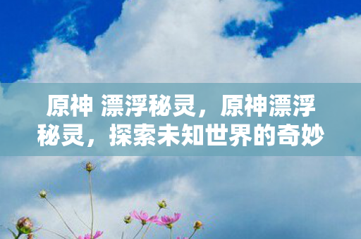 原神 漂浮秘灵，原神漂浮秘灵，探索未知世界的奇妙之旅