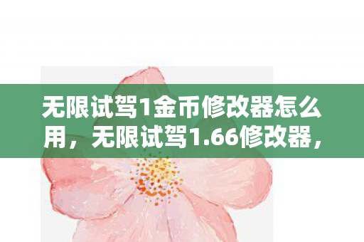 无限试驾1金币修改器怎么用，无限试驾1.66修改器，解锁游戏新境界的神奇工具