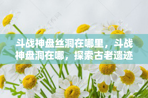斗战神盘丝洞在哪里,斗战神盘洞在哪,探索古老遗迹的神秘之旅 斗战神盘丝洞在哪里,斗战神盘洞在哪,探索古老遗迹的神秘之旅