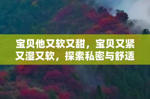 宝贝他又软又甜，宝贝又紧又湿又软，探索私密与舒适的完美融合
