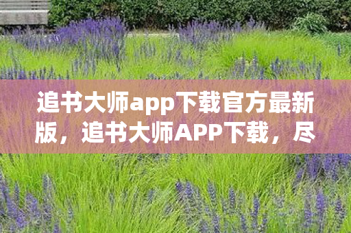 追书大师app下载官方最新版，追书大师APP下载，尽享海量小说，打造个性化阅读体验
