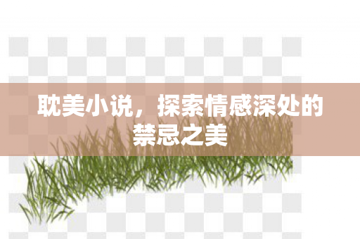 耽美小说，探索情感深处的禁忌之美