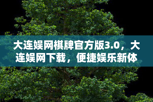 大连娱网棋牌官方版3.0，大连娱网下载，便捷娱乐新体验