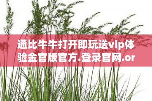 通比牛牛打开即玩送vip体验金官版官方.登录官网.org，通比牛牛，探索游戏世界的无限可能