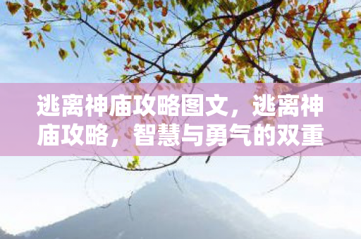 逃离神庙攻略图文，逃离神庙攻略，智慧与勇气的双重考验