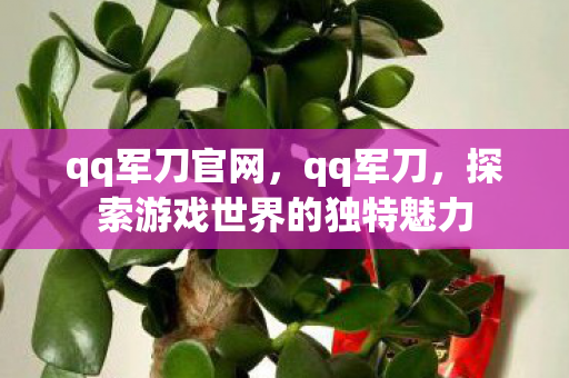 qq军刀官网，qq军刀，探索游戏世界的独特魅力