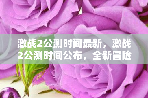 激战2公测时间最新，激战2公测时间公布，全新冒险即将开启！