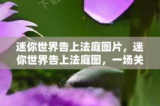 迷你世界告上法庭图片，迷你世界告上法庭图，一场关于创意与版权的法律之战