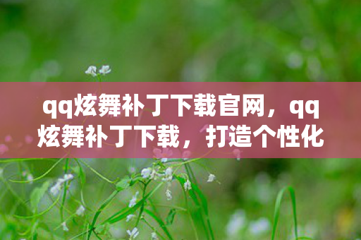 qq炫舞补丁下载官网，qq炫舞补丁下载，打造个性化游戏体验