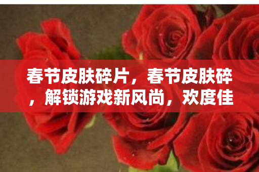 春节皮肤碎片，春节皮肤碎，解锁游戏新风尚，欢度佳节新体验