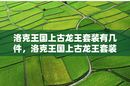 洛克王国上古龙王套装有几件，洛克王国上古龙王套装，探寻神秘力量的起源