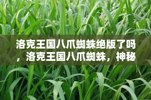 洛克王国八爪蜘蛛绝版了吗，洛克王国八爪蜘蛛，神秘而强大的宠物