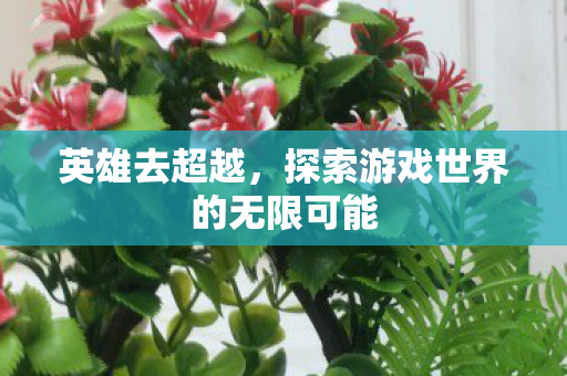英雄去超越，探索游戏世界的无限可能