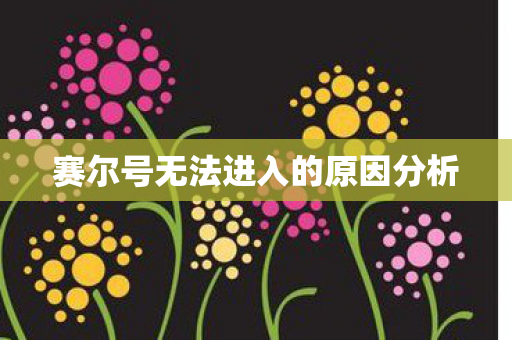 赛尔号无法进入的原因分析 赛尔号无法进入的原因分析
