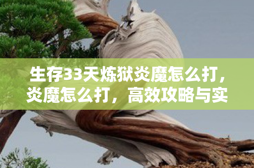 生存33天炼狱炎魔怎么打，炎魔怎么打，高效攻略与实战技巧
