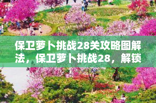 保卫萝卜挑战28关攻略图解法，保卫萝卜挑战28，解锁新关卡，策略与乐趣并存