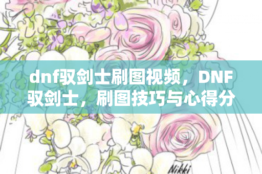 dnf驭剑士刷图视频，DNF驭剑士，刷图技巧与心得分享
