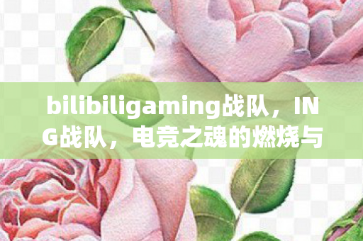 bilibiligaming战队，ING战队，电竞之魂的燃烧与传承