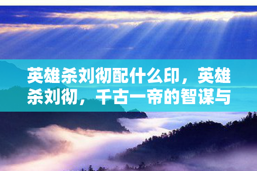 英雄杀刘彻配什么印，英雄杀刘彻，千古一帝的智谋与决断