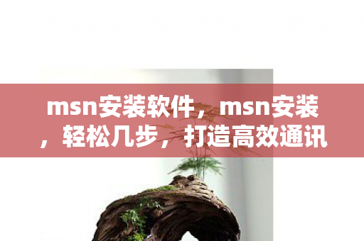 msn安装软件，msn安装，轻松几步，打造高效通讯环境