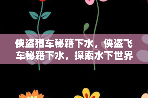 侠盗猎车秘籍下水，侠盗飞车秘籍下水，探索水下世界的奇妙之旅