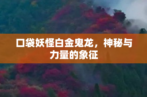 口袋妖怪白金鬼龙，神秘与力量的象征