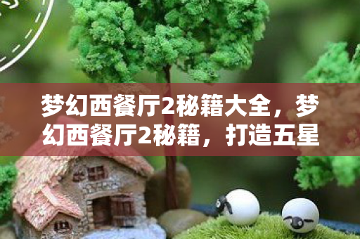 梦幻西餐厅2秘籍大全，梦幻西餐厅2秘籍，打造五星级餐厅的秘诀