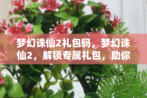 梦幻诛仙2礼包码，梦幻诛仙2，解锁专属礼包，助你畅游奇幻世界
