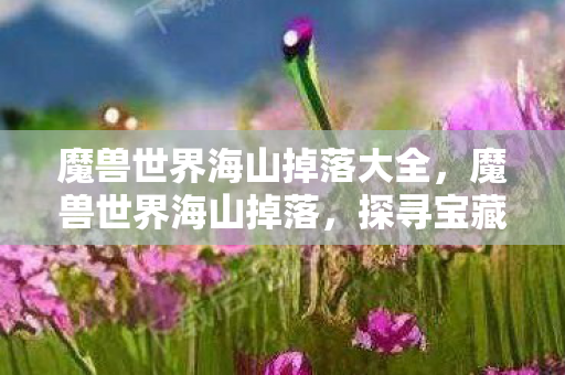 魔兽世界海山掉落大全，魔兽世界海山掉落，探寻宝藏与珍稀装备的奇幻之旅