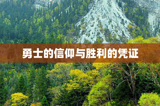 勇士的信仰与胜利的凭证