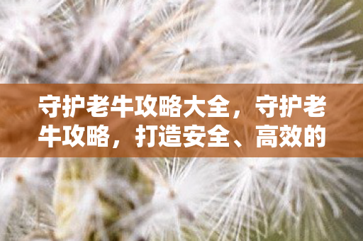 守护老牛攻略大全，守护老牛攻略，打造安全、高效的服务器环境