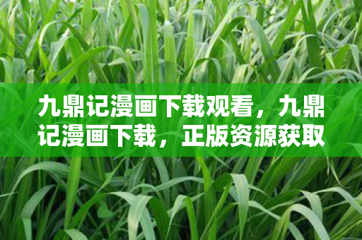 九鼎记漫画下载观看，九鼎记漫画下载，正版资源获取与阅读指南