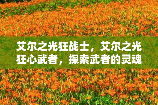 艾尔之光狂战士，艾尔之光狂心武者，探索武者的灵魂与战斗的艺术