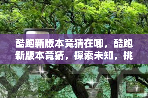 酷跑新版本竞猜在哪，酷跑新版本竞猜，探索未知，挑战极限