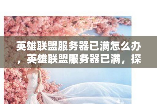英雄联盟服务器已满怎么办，英雄联盟服务器已满，探索游戏火爆背后的原因与体验优化策略