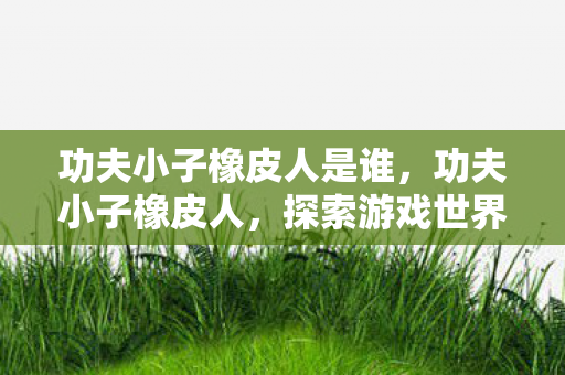功夫小子橡皮人是谁，功夫小子橡皮人，探索游戏世界的独特魅力