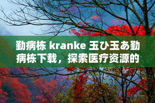 勤病栋 kranke 玉ひ玉あ勤病栋下载，探索医疗资源的便捷获取之道