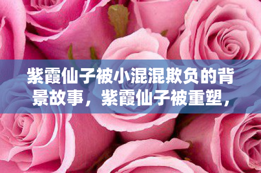 紫霞仙子被小混混欺负的背景故事，紫霞仙子被重塑，游戏角色背后的创意与情怀