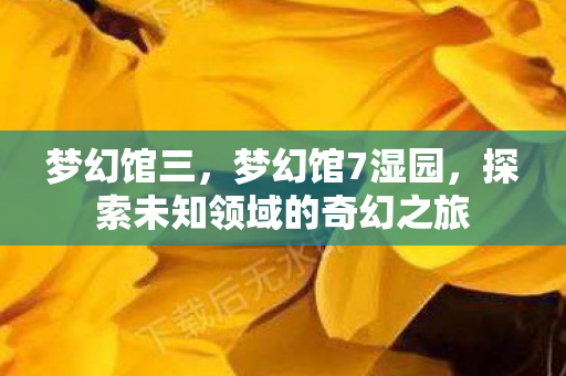 梦幻馆三，梦幻馆7湿园，探索未知领域的奇幻之旅