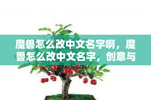 魔兽怎么改中文名字啊，魔兽怎么改中文名字，创意与文化的碰撞