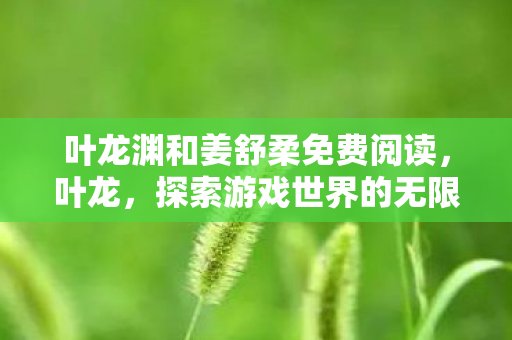 叶龙渊和姜舒柔免费阅读，叶龙，探索游戏世界的无限可能