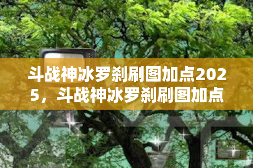 斗战神冰罗刹刷图加点2025，斗战神冰罗刹刷图加点攻略