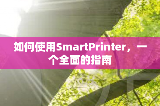 如何使用SmartPrinter，一个全面的指南