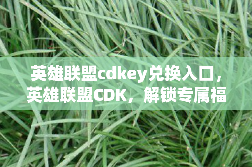 英雄联盟cdkey兑换入口，英雄联盟CDK，解锁专属福利，尽享游戏乐趣