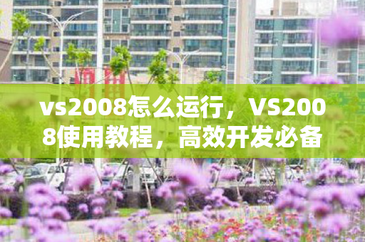 vs2008怎么运行，VS2008使用教程，高效开发必备技能